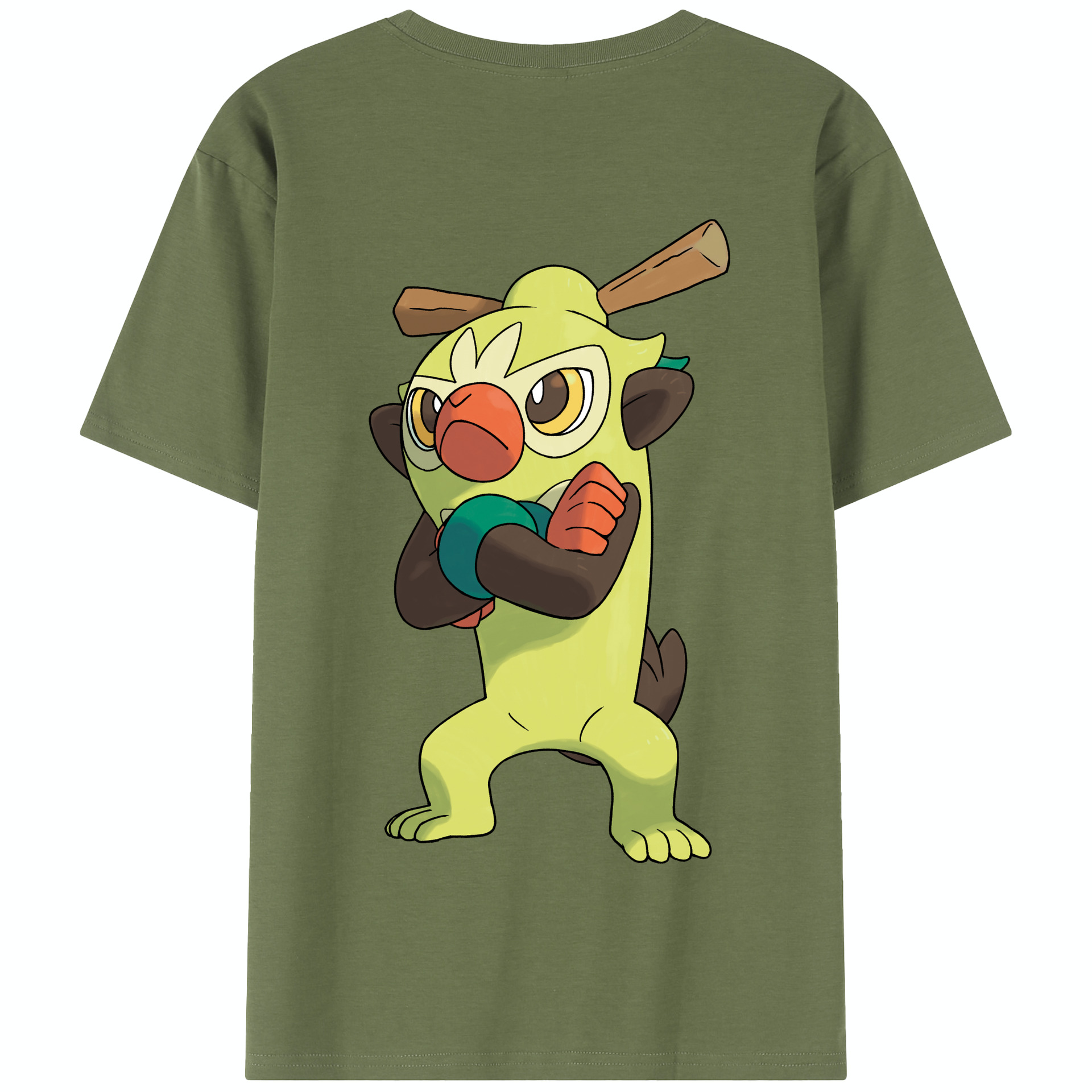 （画像用） ポケットモンスター Pokémon 綿100％半袖Tシャツ（背面プリント）